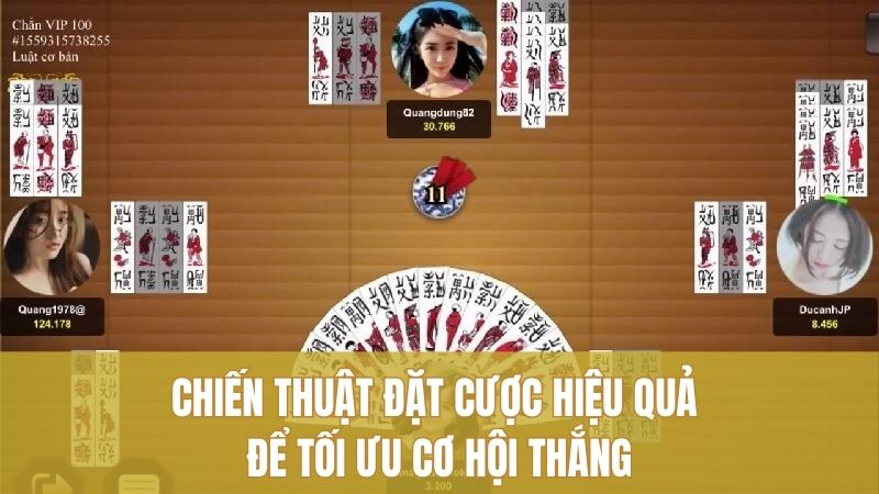 Chiến thuật đặt cược hiệu quả để tối ưu cơ hội thắng