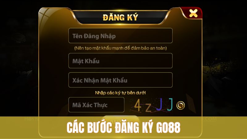 Các bước đơn giản để đăng ký tài khoản hội viên trên cổng game